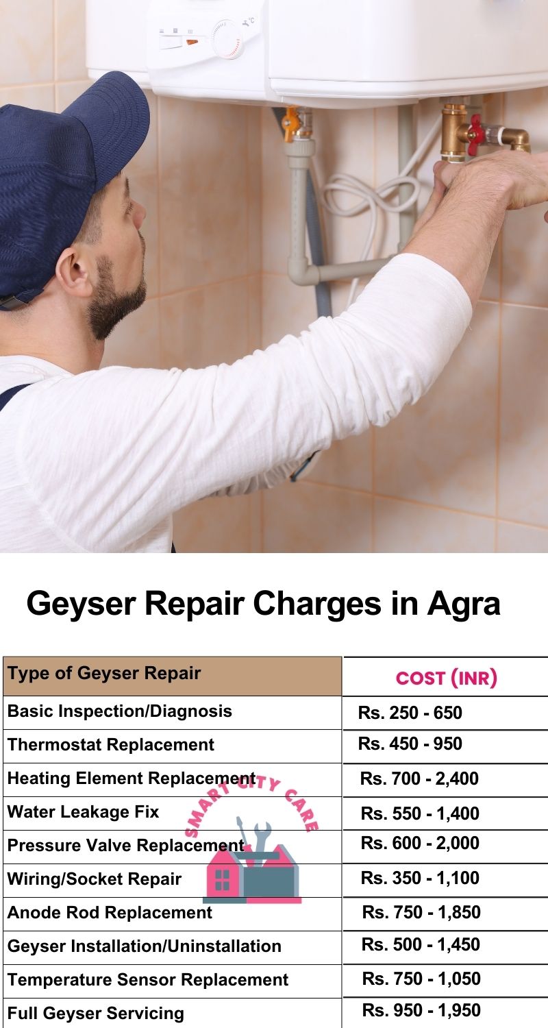 Comprehensive Geyser Electrical Appliance Repair Services in Agra