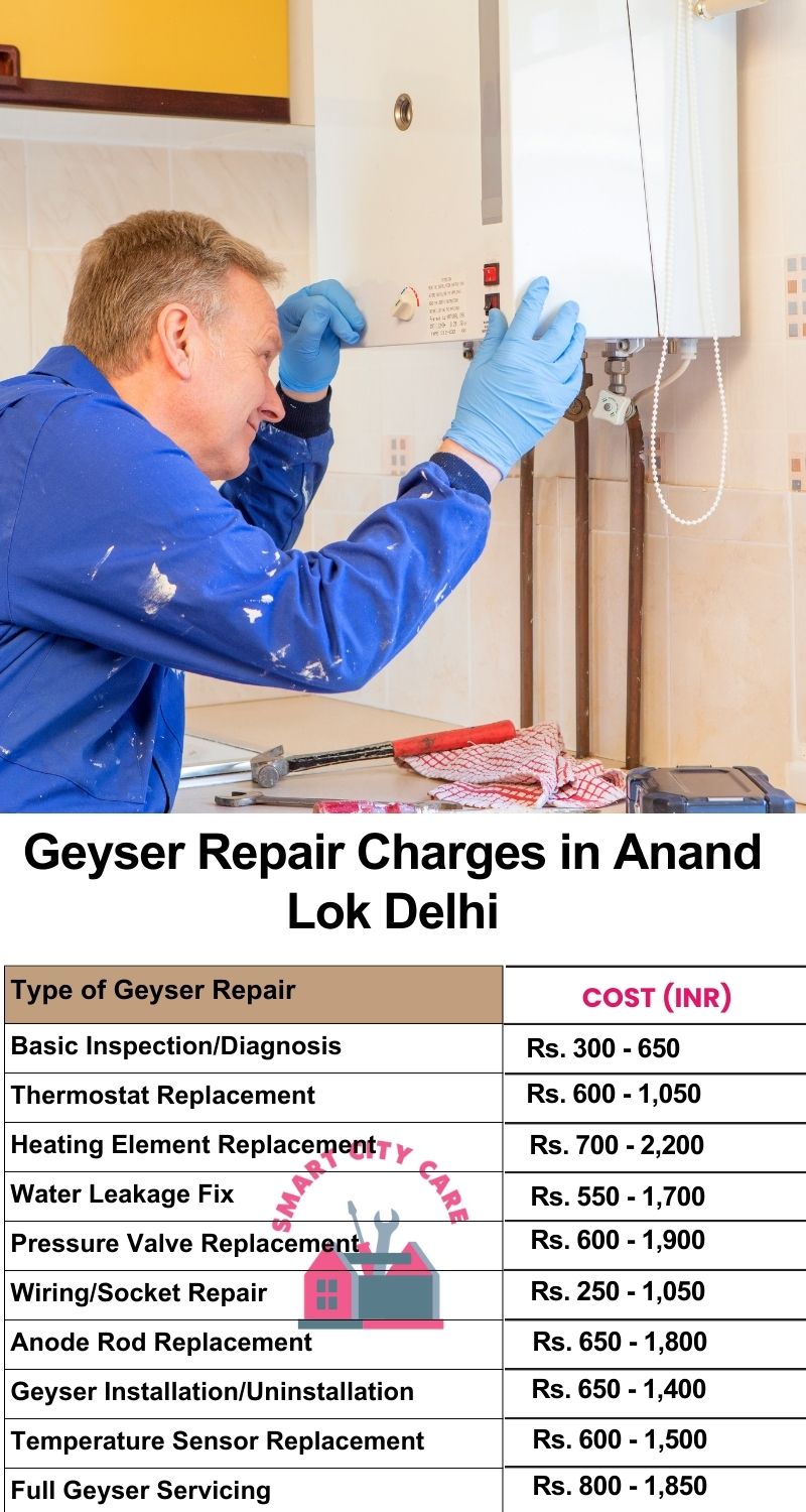 Comprehensive Geyser Electrical Appliance Repair Services in  Anand Lok ,Delhi 