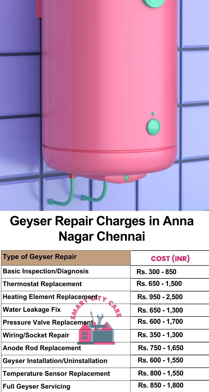 Comprehensive Geyser Electrical Appliance Repair Services in  Anna Nagar ,Chennai 