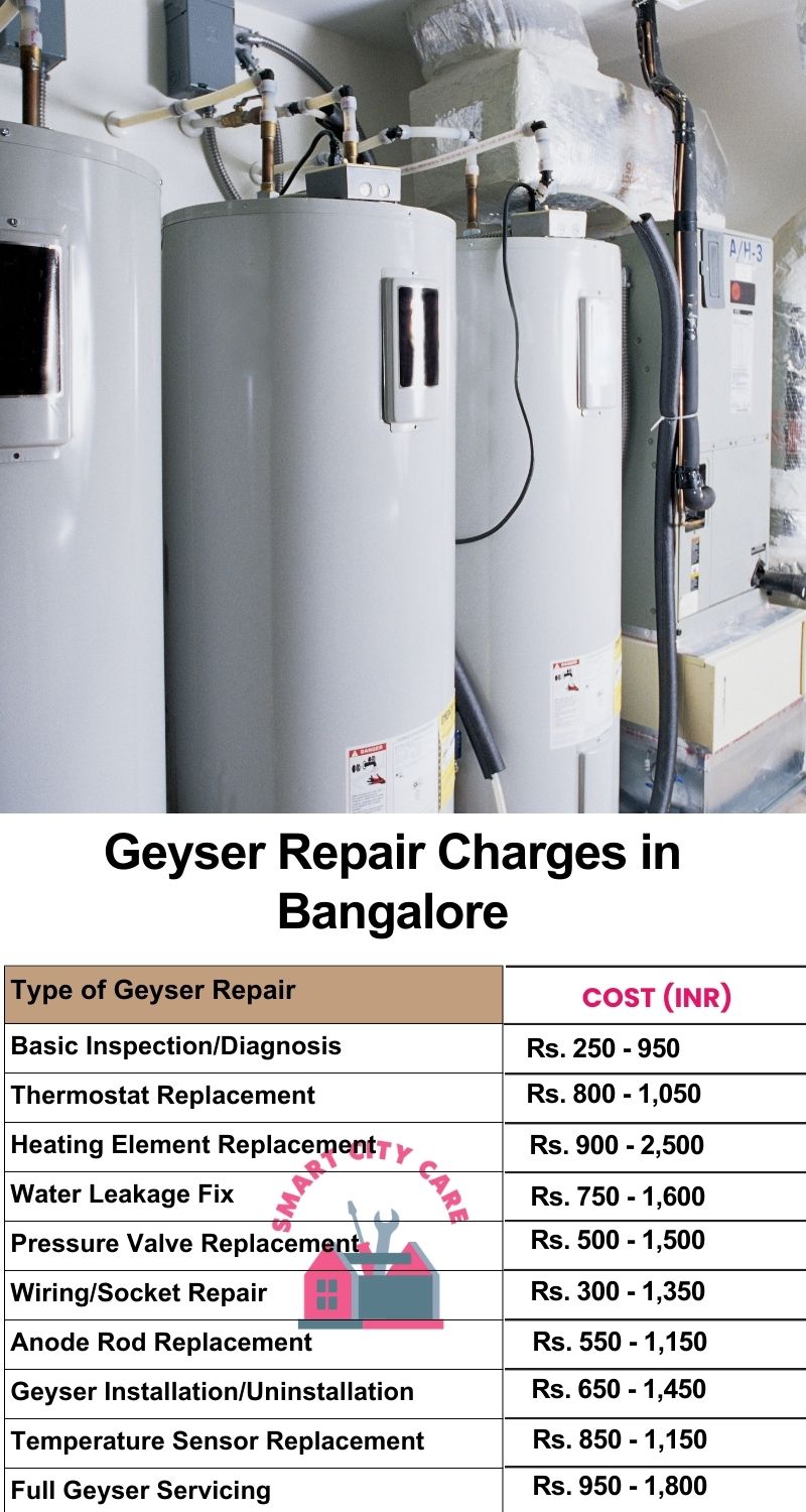 Comprehensive Geyser Electrical Appliance Repair Services in Bangalore