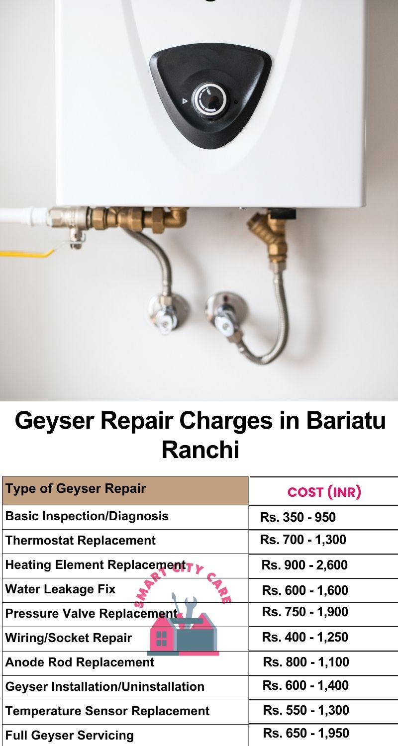 Comprehensive Geyser Electrical Appliance Repair Services in  Bariatu ,Ranchi 