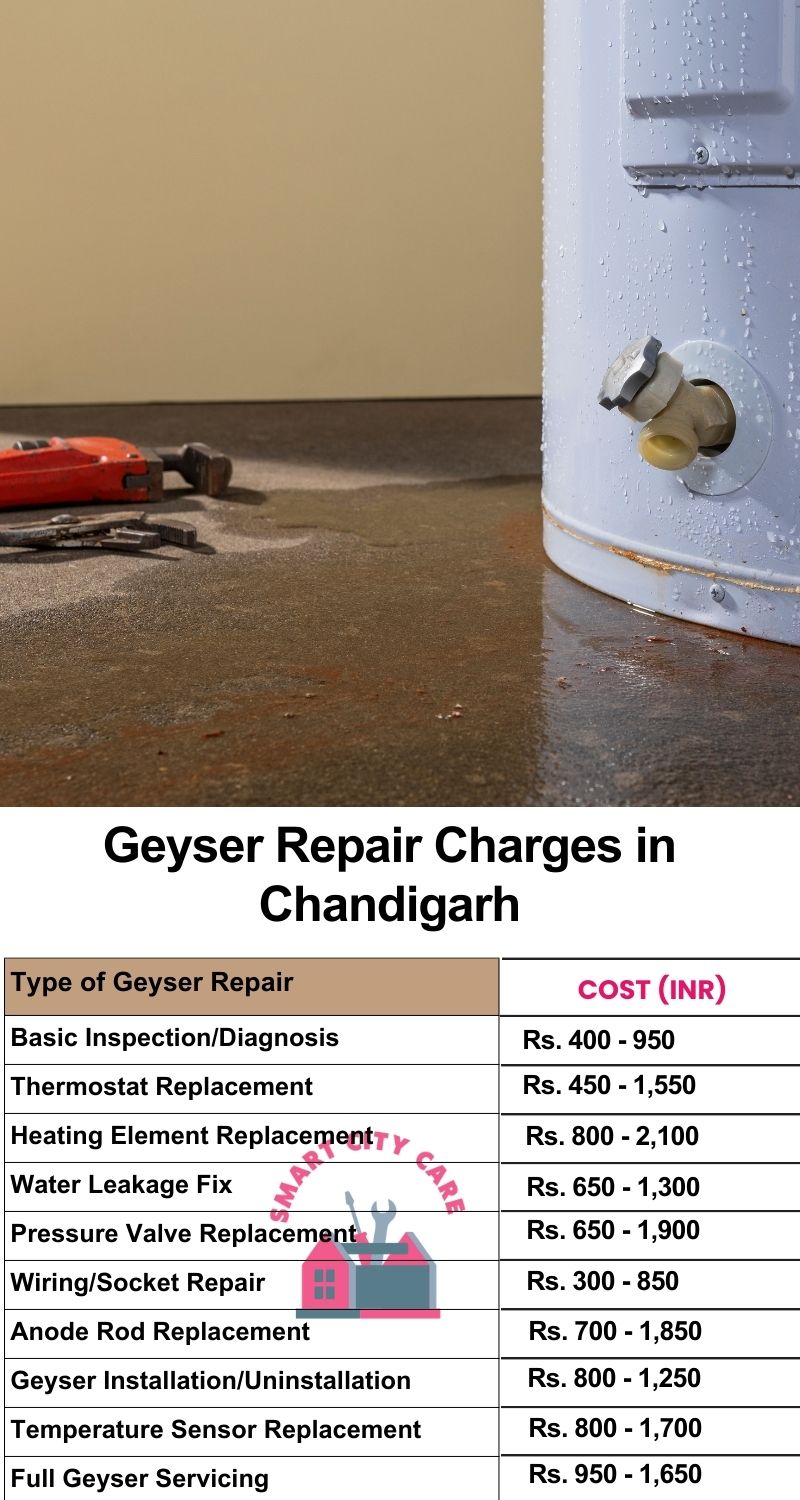 Comprehensive Geyser Electrical Appliance Repair Services in Chandigarh