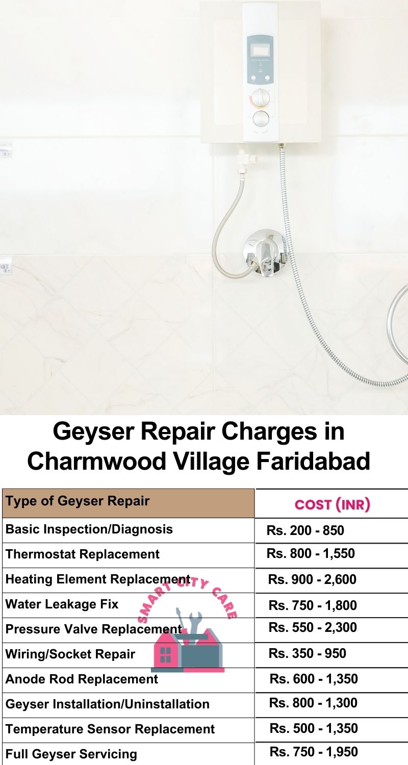 Comprehensive Geyser Electrical Appliance Repair Services in  Charmwood Village ,Faridabad 