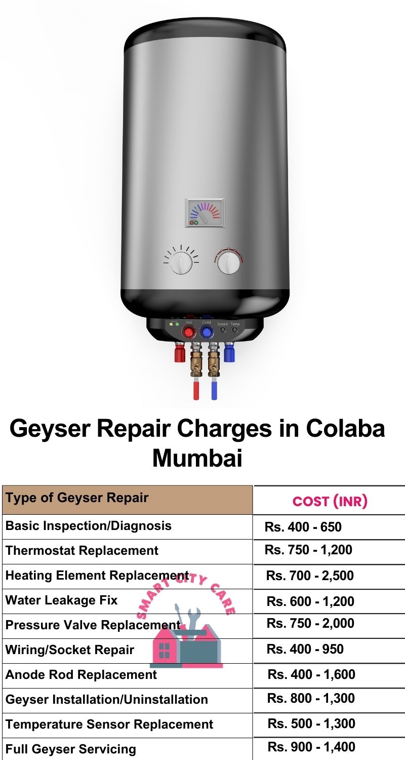 Comprehensive Geyser Electrical Appliance Repair Services in  Colaba ,Mumbai 