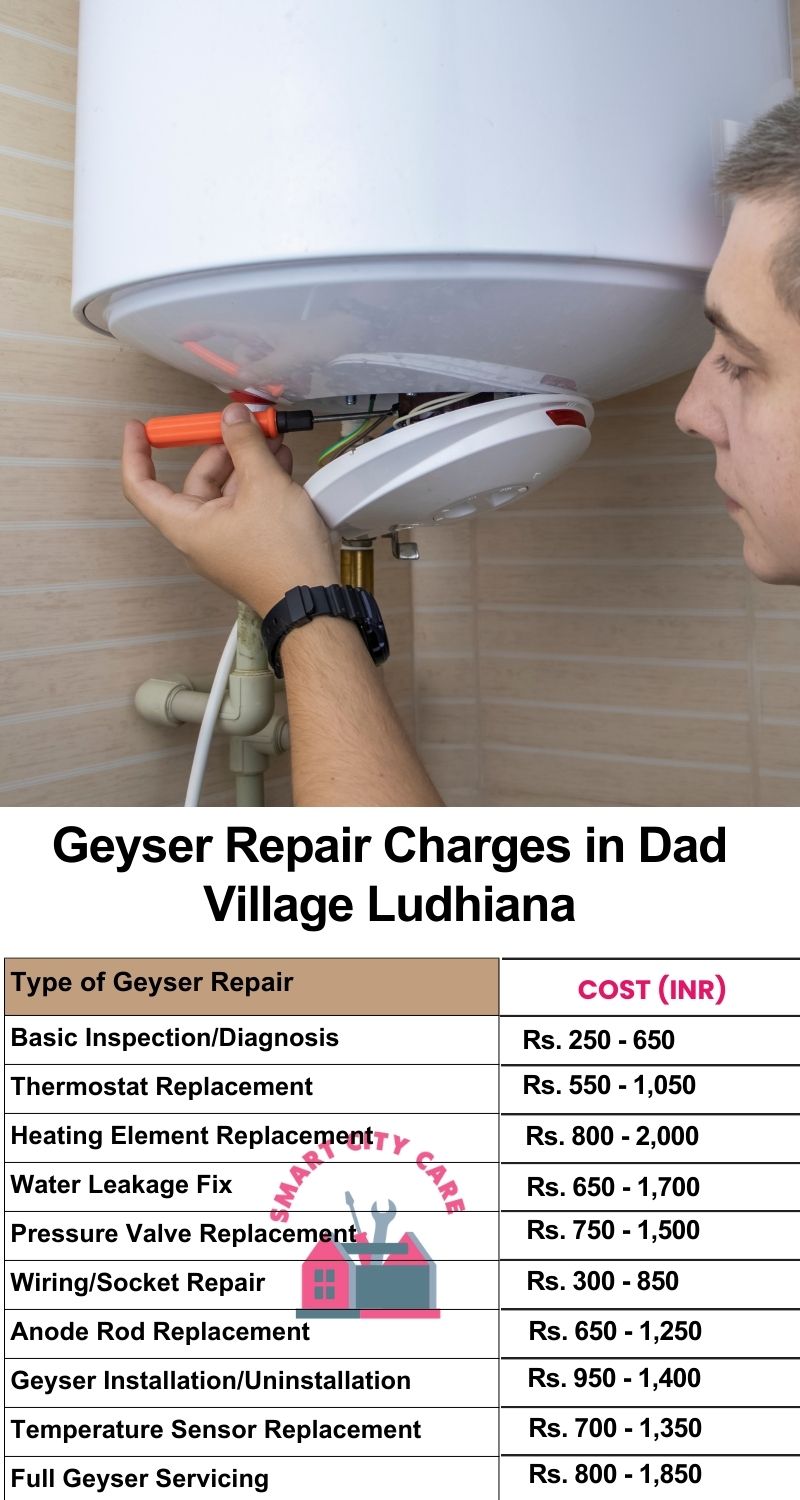 Comprehensive Geyser Electrical Appliance Repair Services in  Dad Village ,Ludhiana 