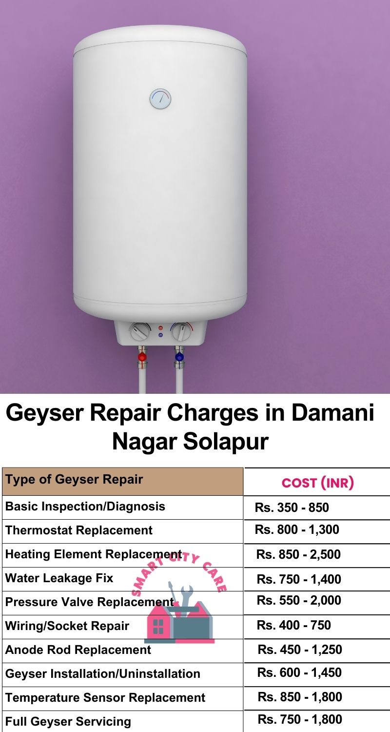 Comprehensive Geyser Electrical Appliance Repair Services in  Damani Nagar ,Solapur 