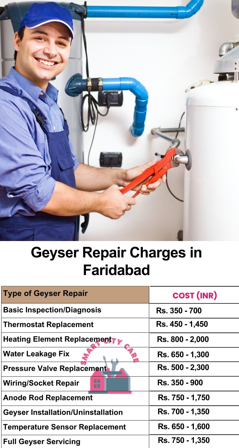 Comprehensive Geyser Electrical Appliance Repair Services in Faridabad