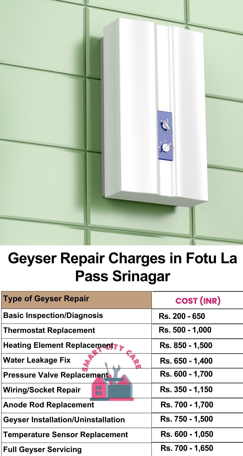 Comprehensive Geyser Electrical Appliance Repair Services in  Fotu La Pass ,Srinagar 