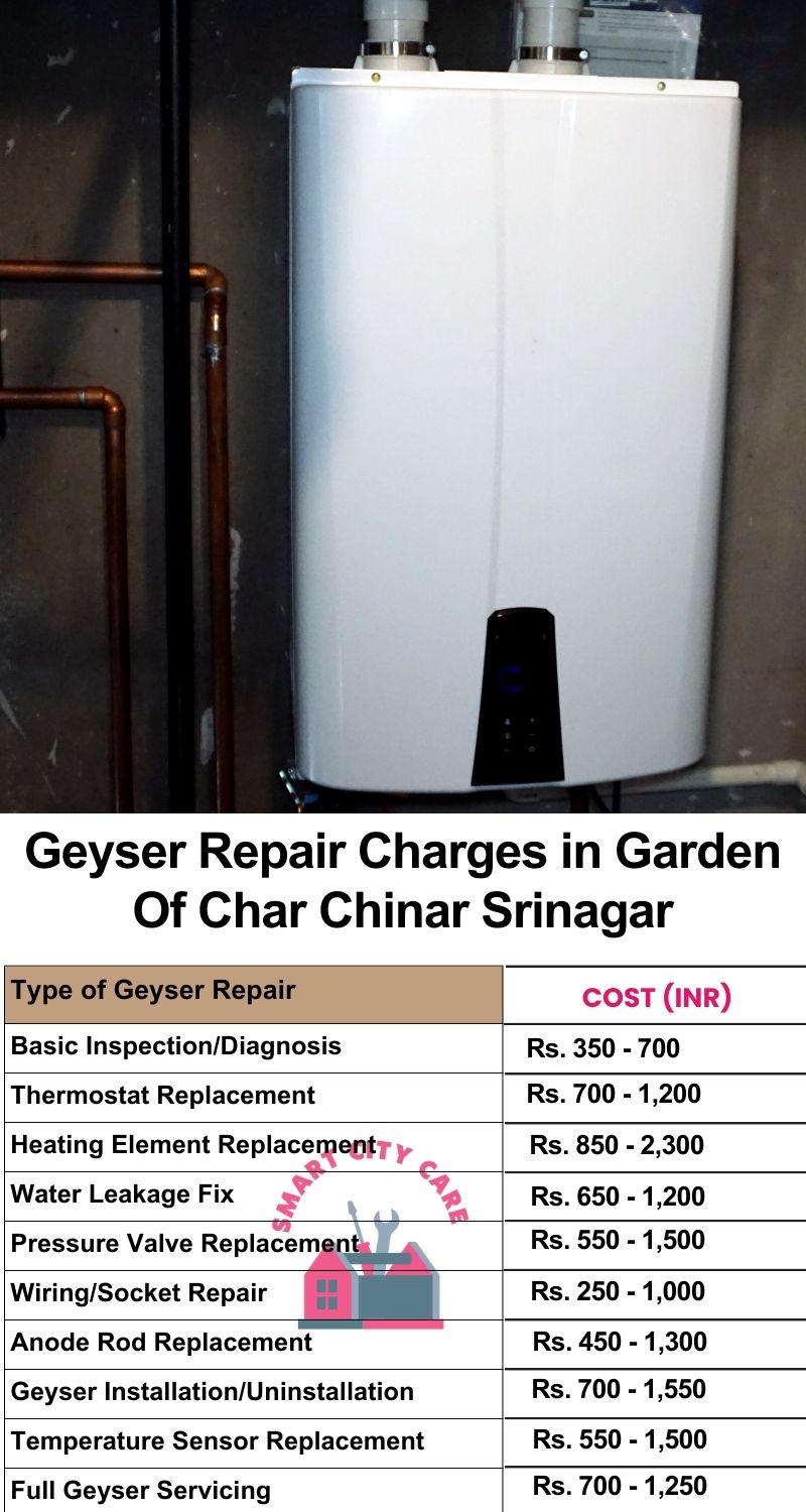 Comprehensive Geyser Electrical Appliance Repair Services in  Garden Of Char Chinar ,Srinagar 