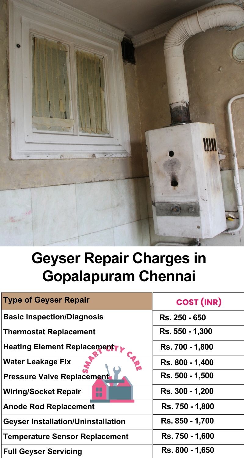 Comprehensive Geyser Electrical Appliance Repair Services in  Gopalapuram ,Chennai 