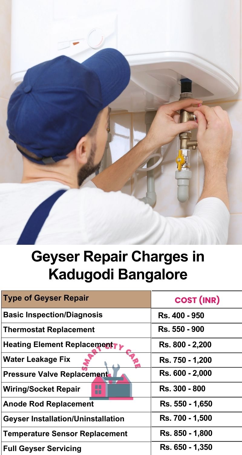 Comprehensive Geyser Electrical Appliance Repair Services in  Kadugodi ,Bangalore 