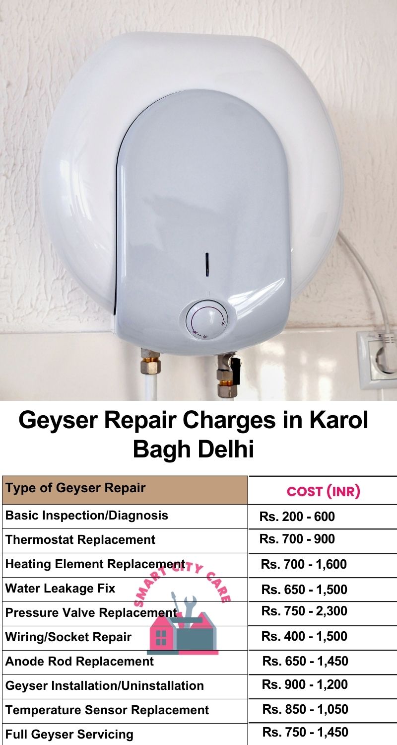 Comprehensive Geyser Electrical Appliance Repair Services in  Karol Bagh ,Delhi 