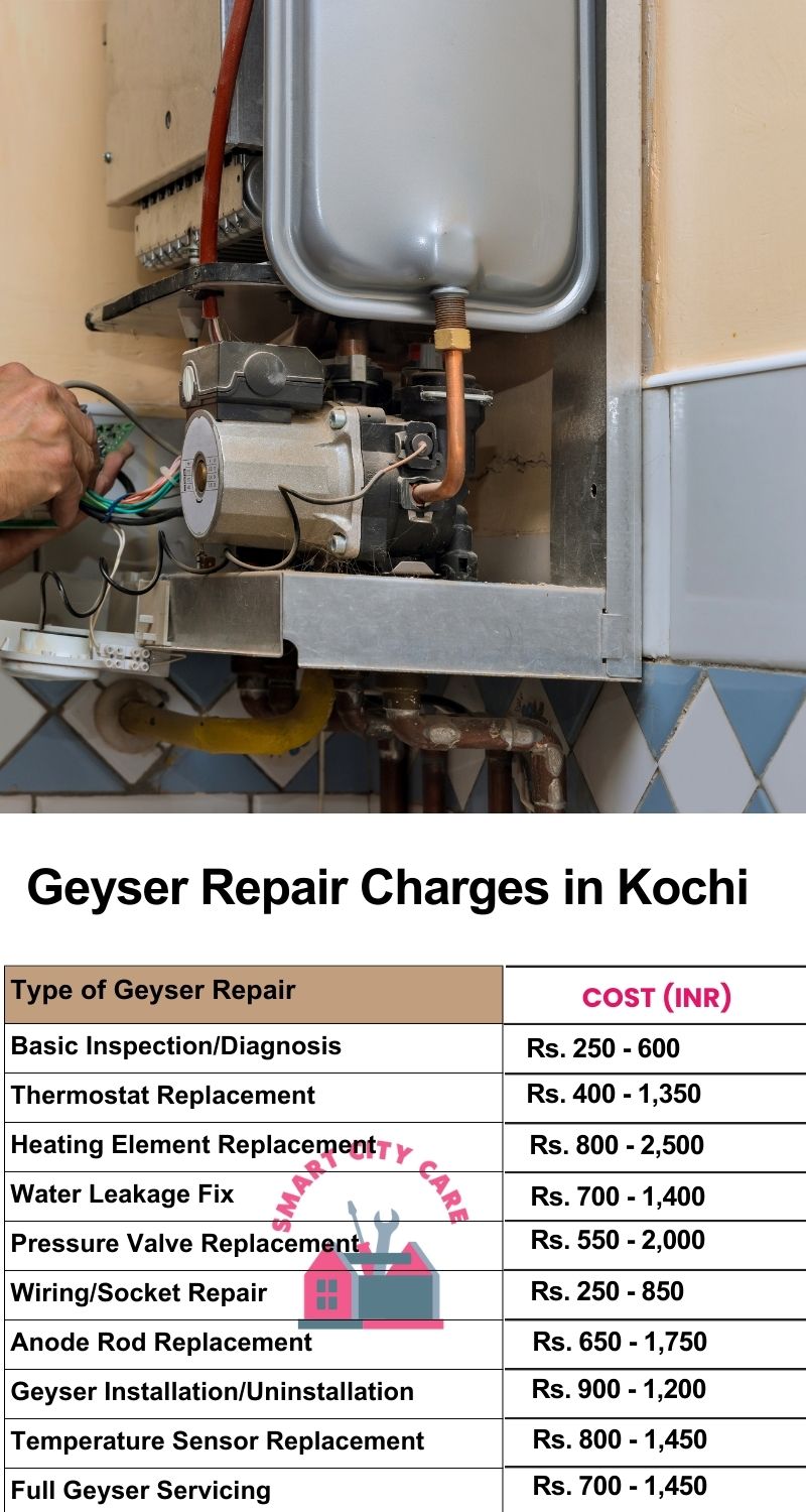 Comprehensive Geyser Electrical Appliance Repair Services in Kochi