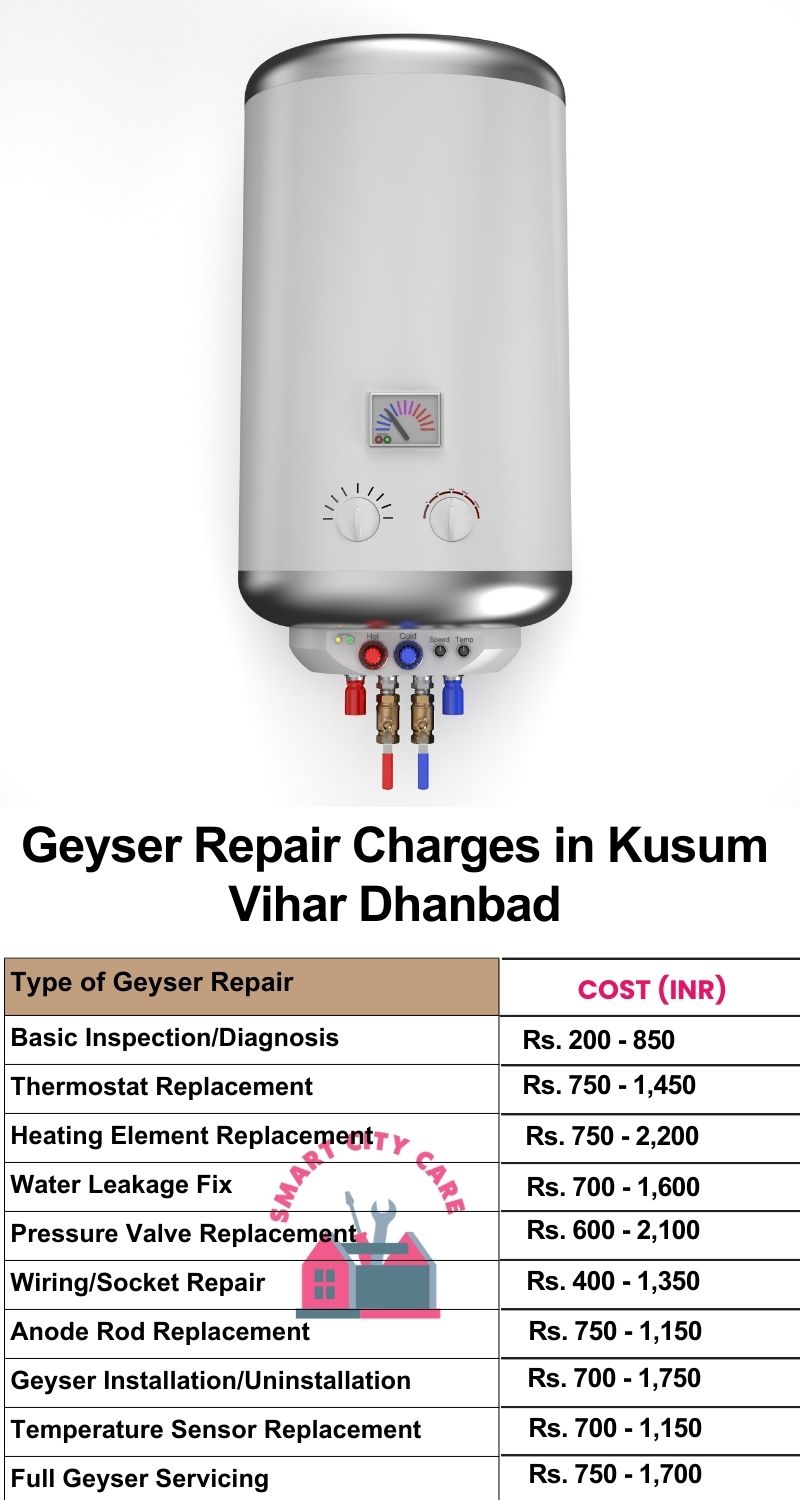 Comprehensive Geyser Electrical Appliance Repair Services in  Kusum Vihar ,Dhanbad 