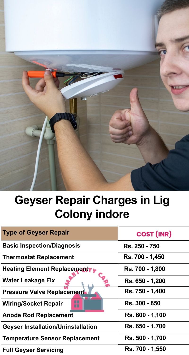 Comprehensive Geyser Electrical Appliance Repair Services in  LIG Colony ,Indore 