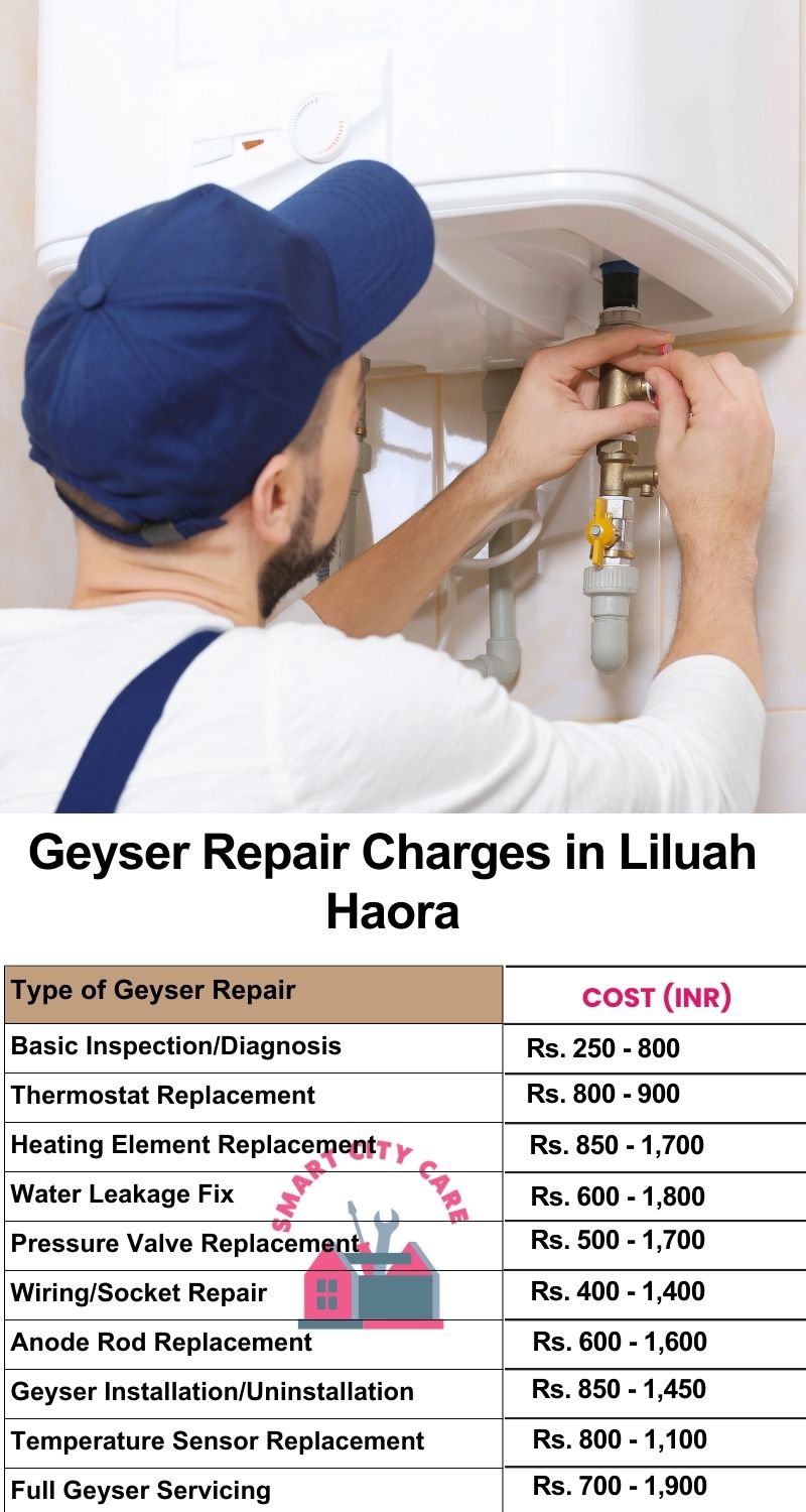 Comprehensive Geyser Electrical Appliance Repair Services in  Liluah ,Haora 