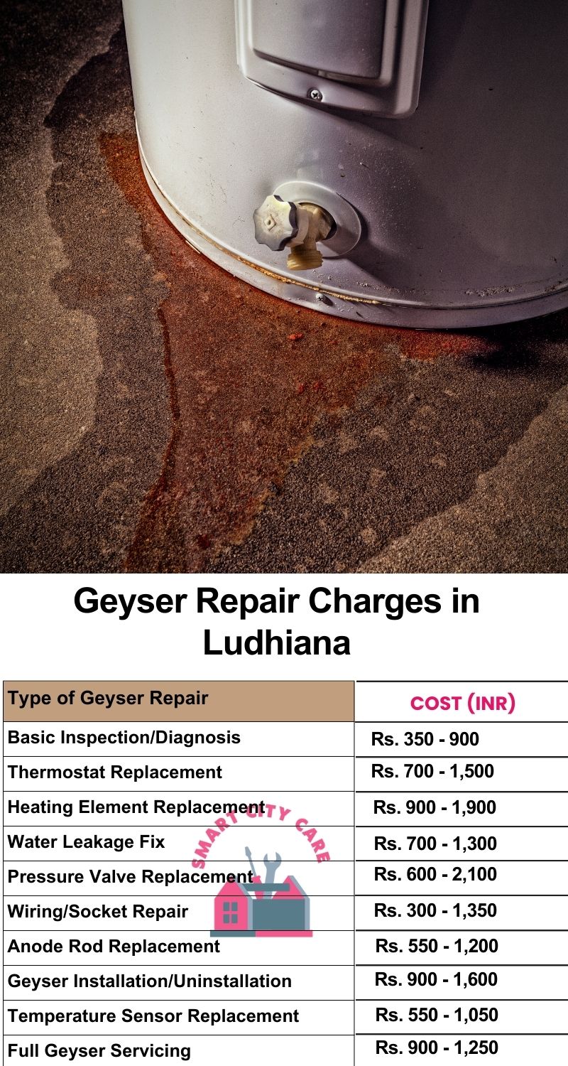 Comprehensive Geyser Electrical Appliance Repair Services in Ludhiana