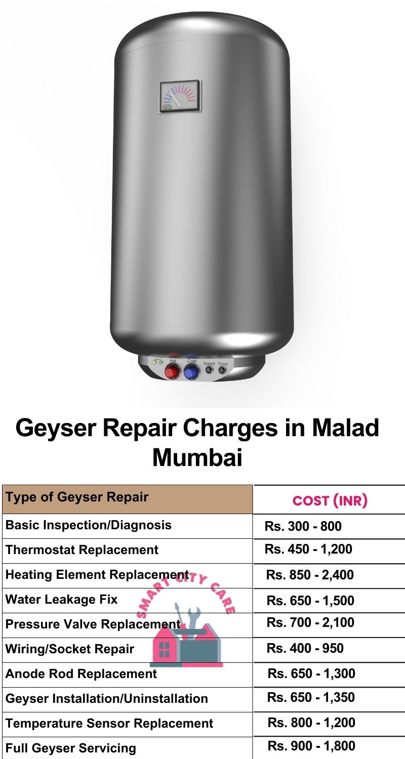 Comprehensive Geyser Electrical Appliance Repair Services in Malad ,Mumbai