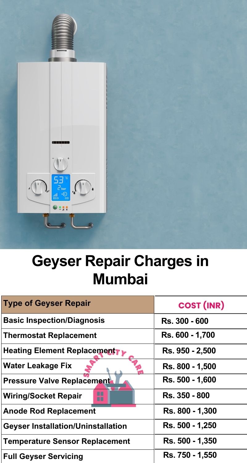 Comprehensive Geyser Electrical Appliance Repair Services in Mumbai