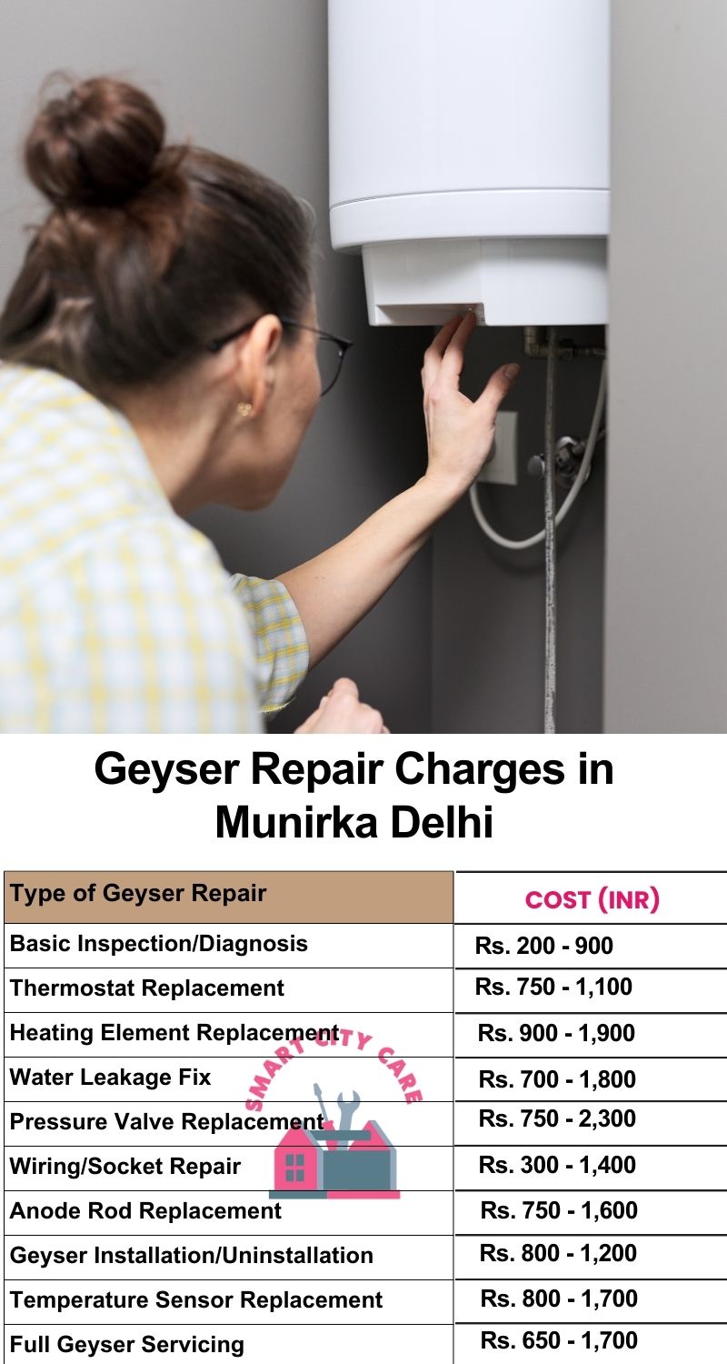 Comprehensive Geyser Electrical Appliance Repair Services in  Munirka ,Delhi 
