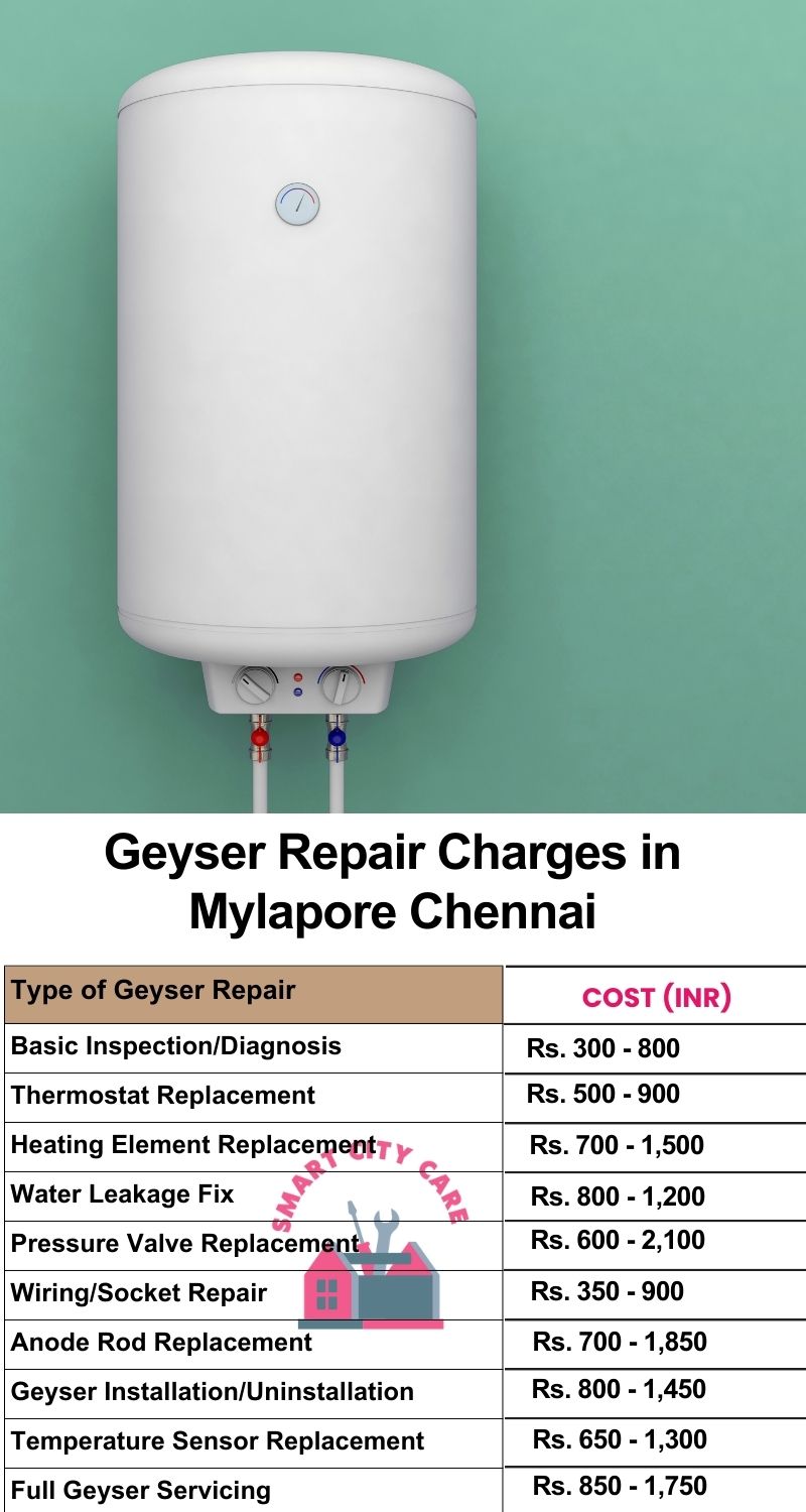 Comprehensive Geyser Electrical Appliance Repair Services in  Mylapore ,Chennai 