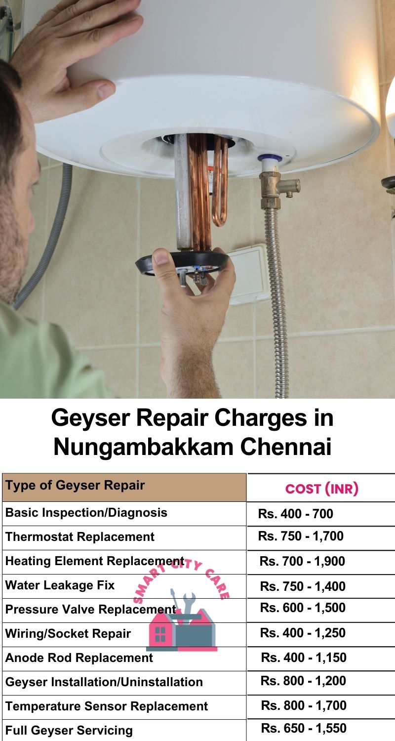 Comprehensive Geyser Electrical Appliance Repair Services in  Nungambakkam ,Chennai 