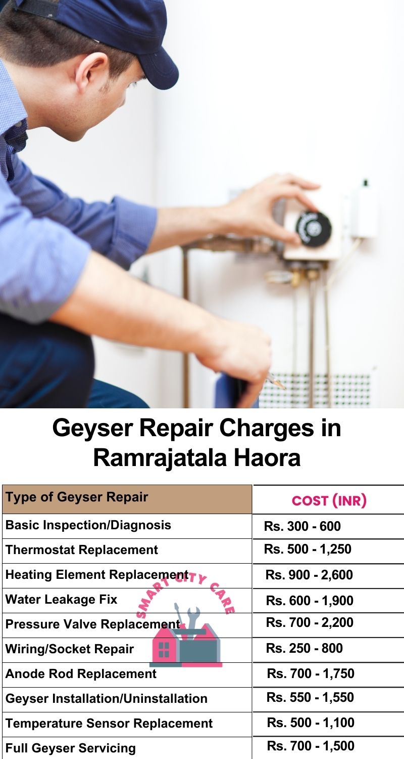 Comprehensive Geyser Electrical Appliance Repair Services in  Ramrajatala ,Haora 