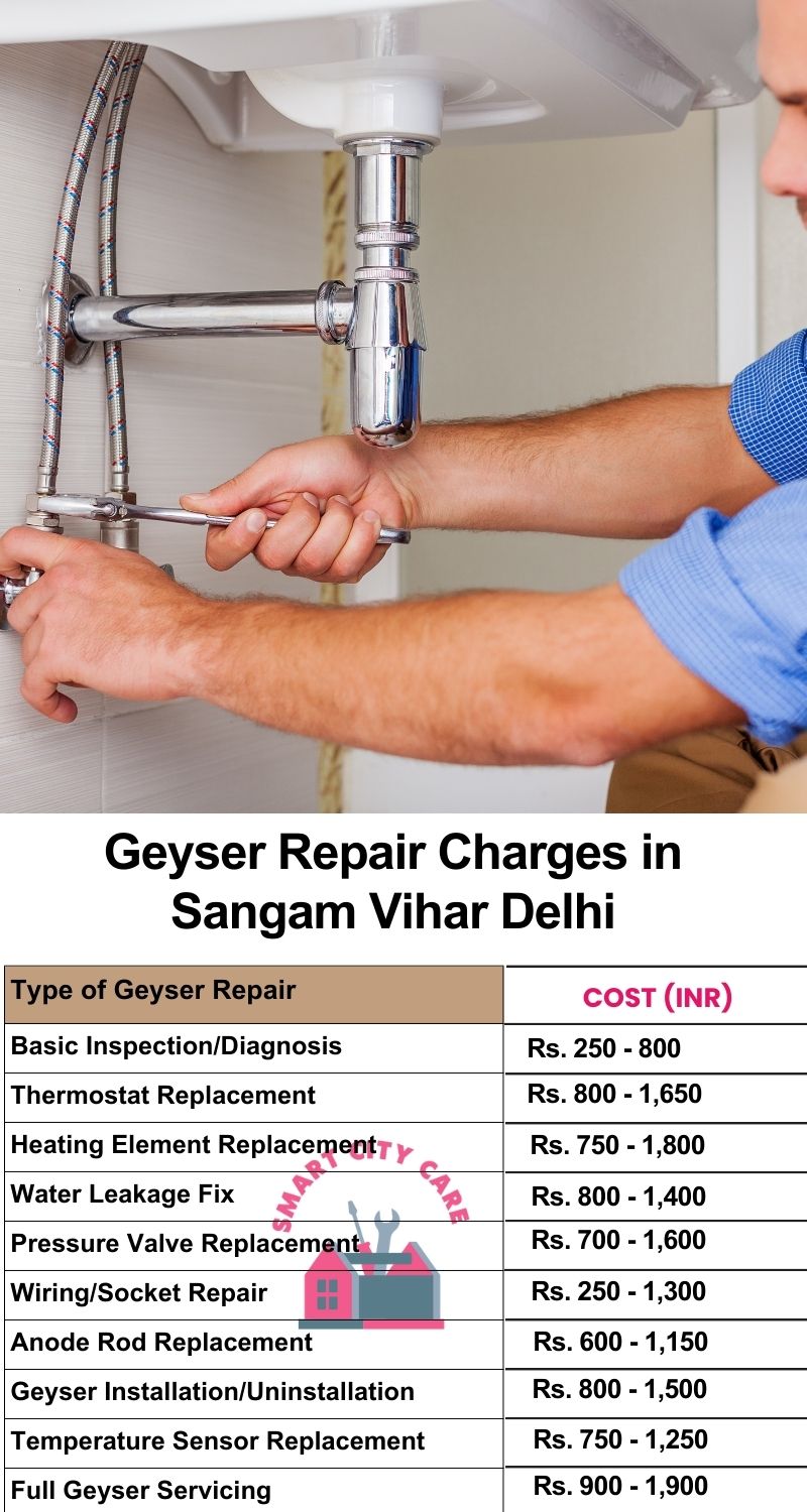 Comprehensive Geyser Electrical Appliance Repair Services in  Sangam Vihar ,Delhi 