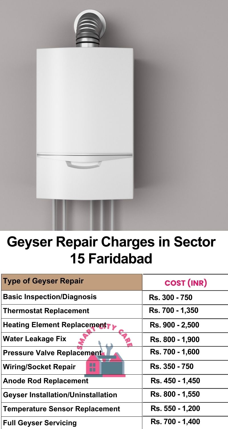 Comprehensive Geyser Electrical Appliance Repair Services in  Sector 15 ,Faridabad 