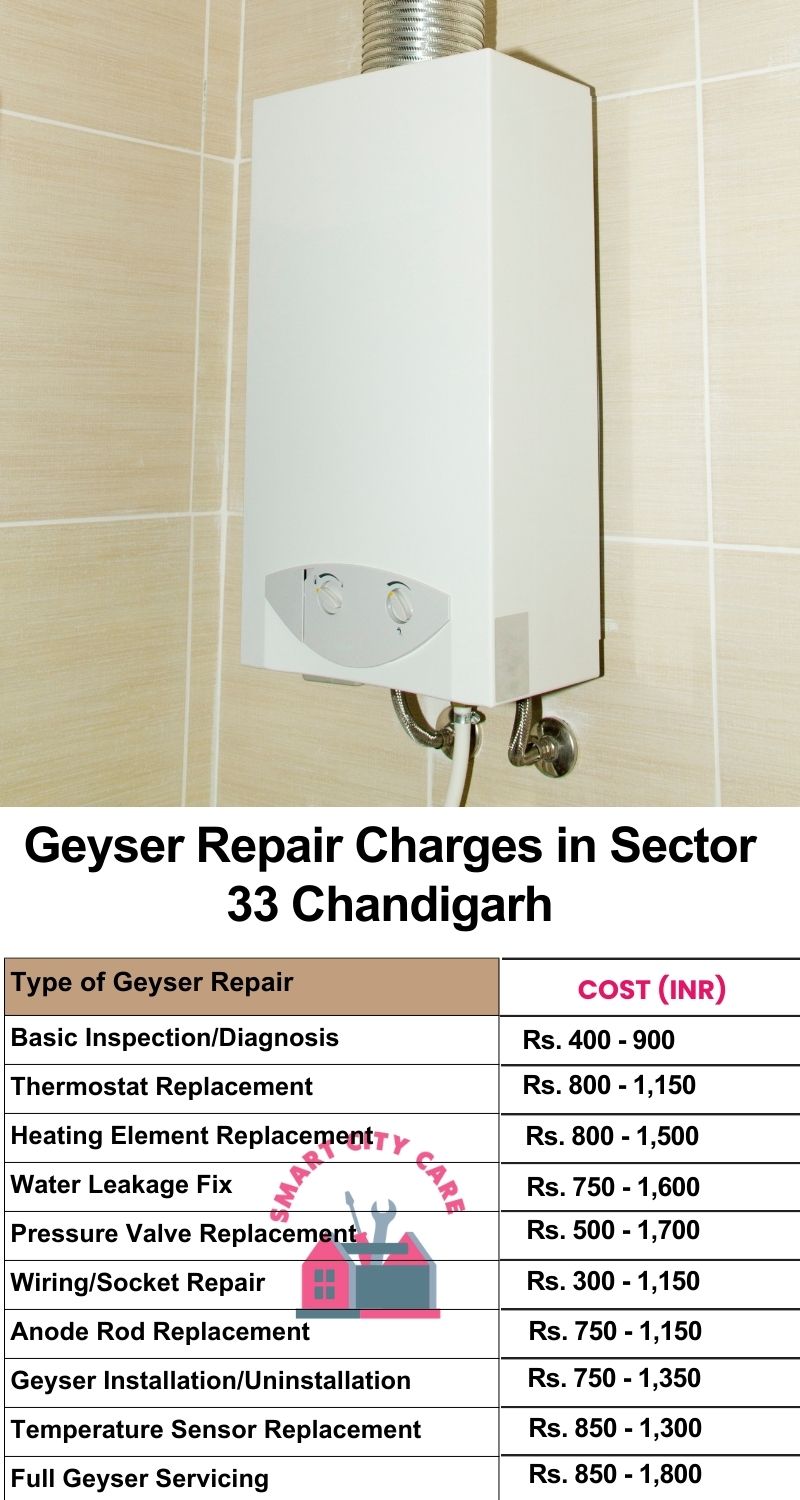 Comprehensive Geyser Electrical Appliance Repair Services in  Sector 33 ,Chandigarh 