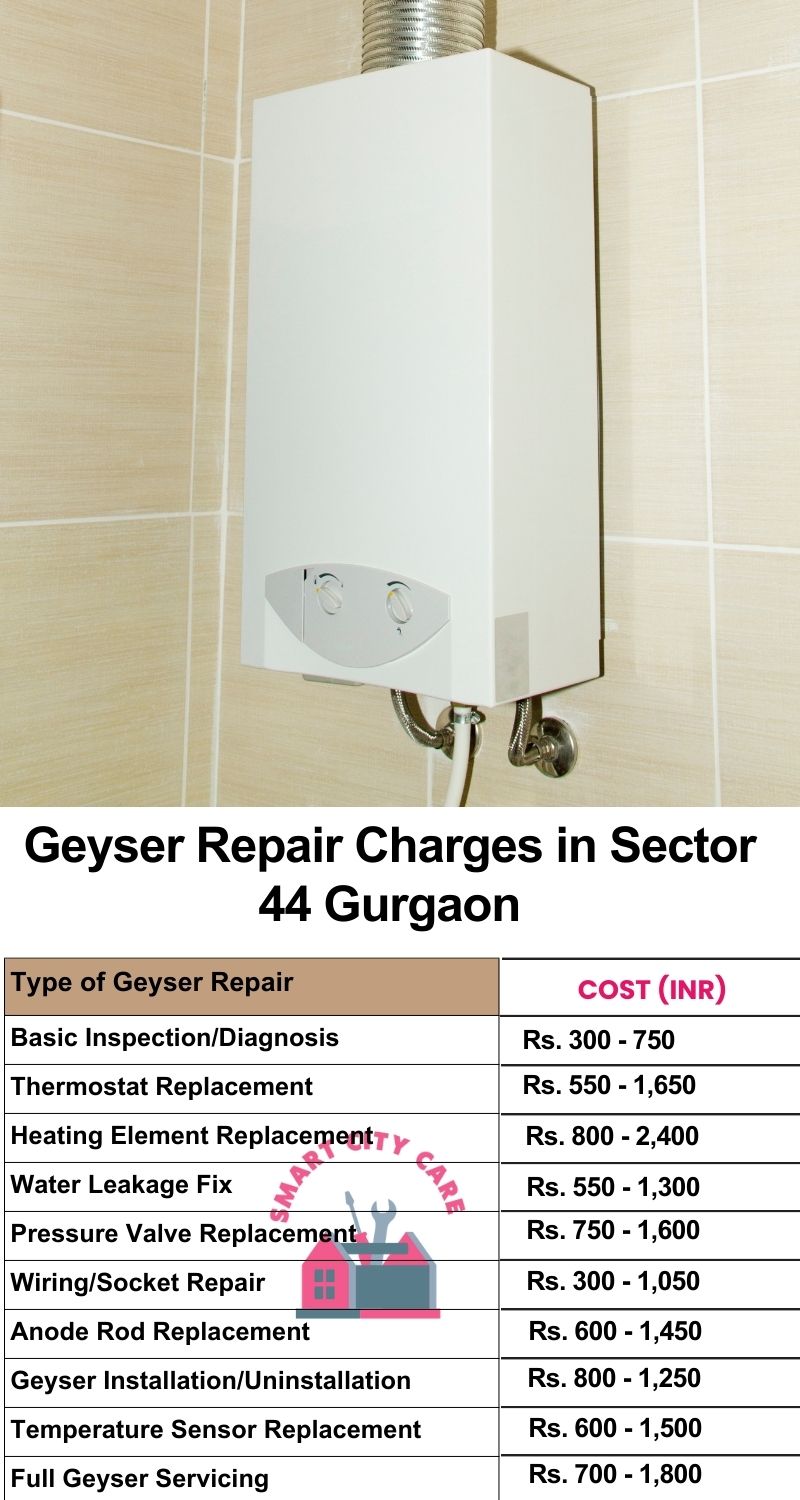 Comprehensive Geyser Electrical Appliance Repair Services in Sector 44 ,Gurgaon