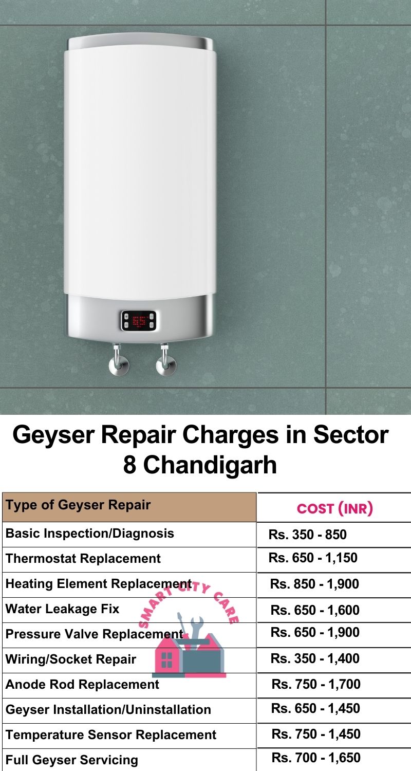 Comprehensive Geyser Electrical Appliance Repair Services in  Sector 8 ,Chandigarh 