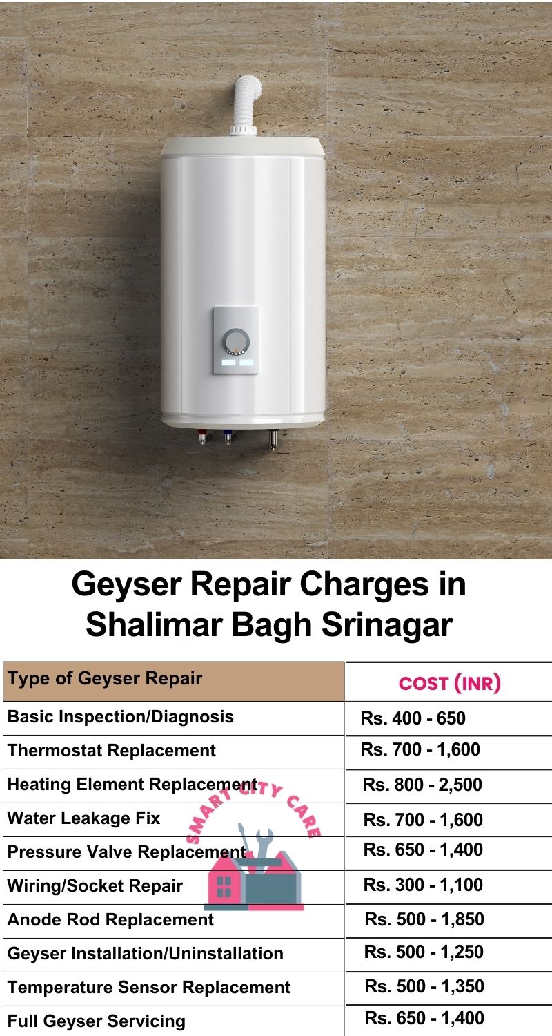 Comprehensive Geyser Electrical Appliance Repair Services in  Shalimar Bagh ,Srinagar 