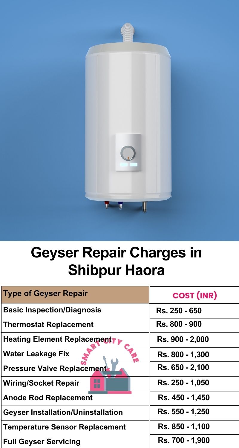 Comprehensive Geyser Electrical Appliance Repair Services in  Shibpur ,Haora 