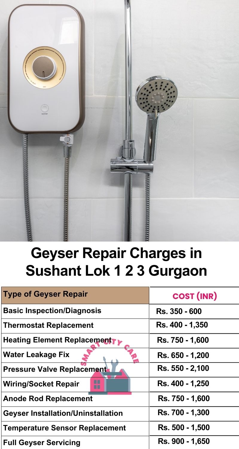 Comprehensive Geyser Electrical Appliance Repair Services in  Sushant lok 1 2 3 ,Gurgaon 