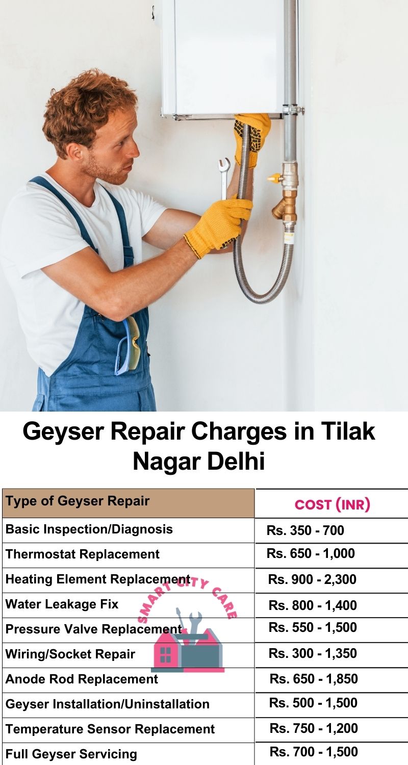 Comprehensive Geyser Electrical Appliance Repair Services in  Tilak Nagar ,Delhi 