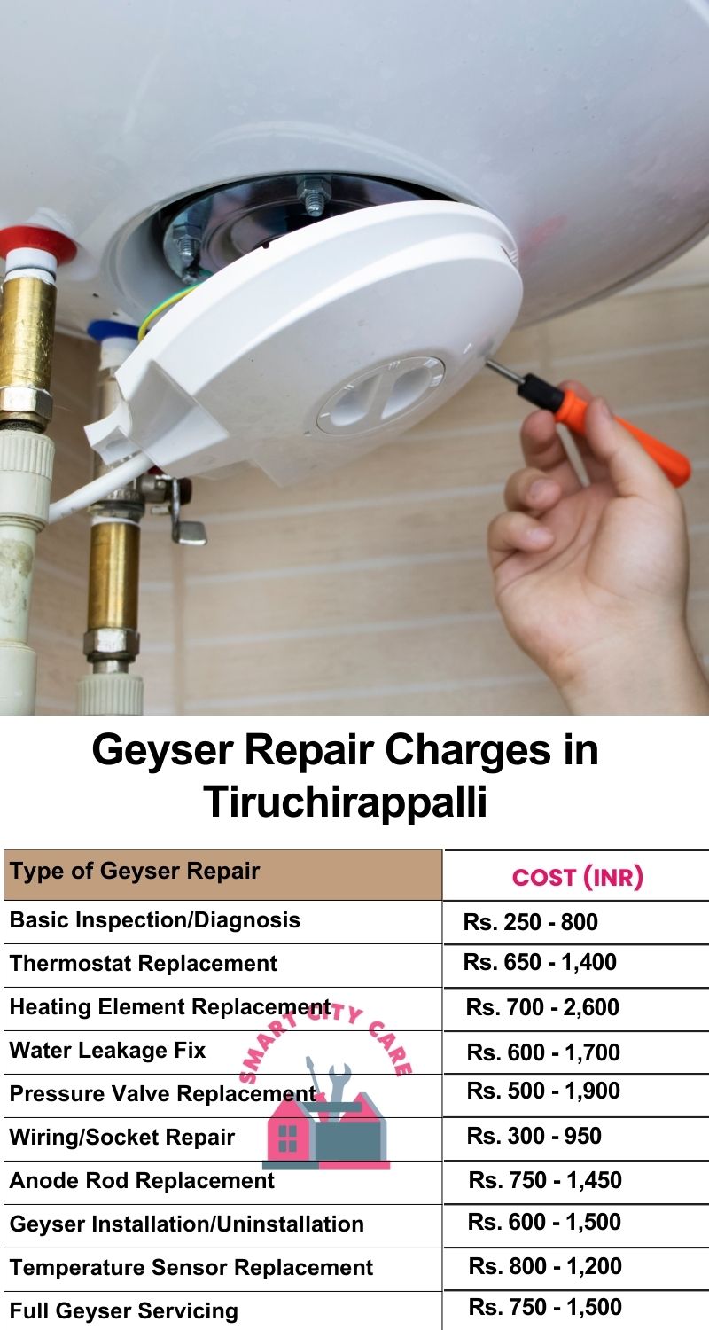 Comprehensive Geyser Electrical Appliance Repair Services in Tiruchirappalli