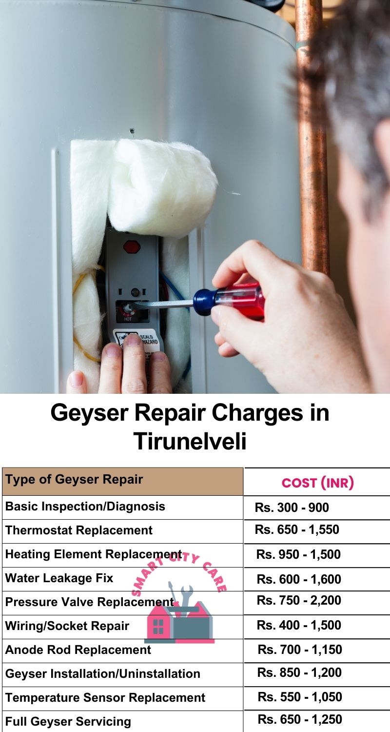 Comprehensive Geyser Electrical Appliance Repair Services in Tirunelveli