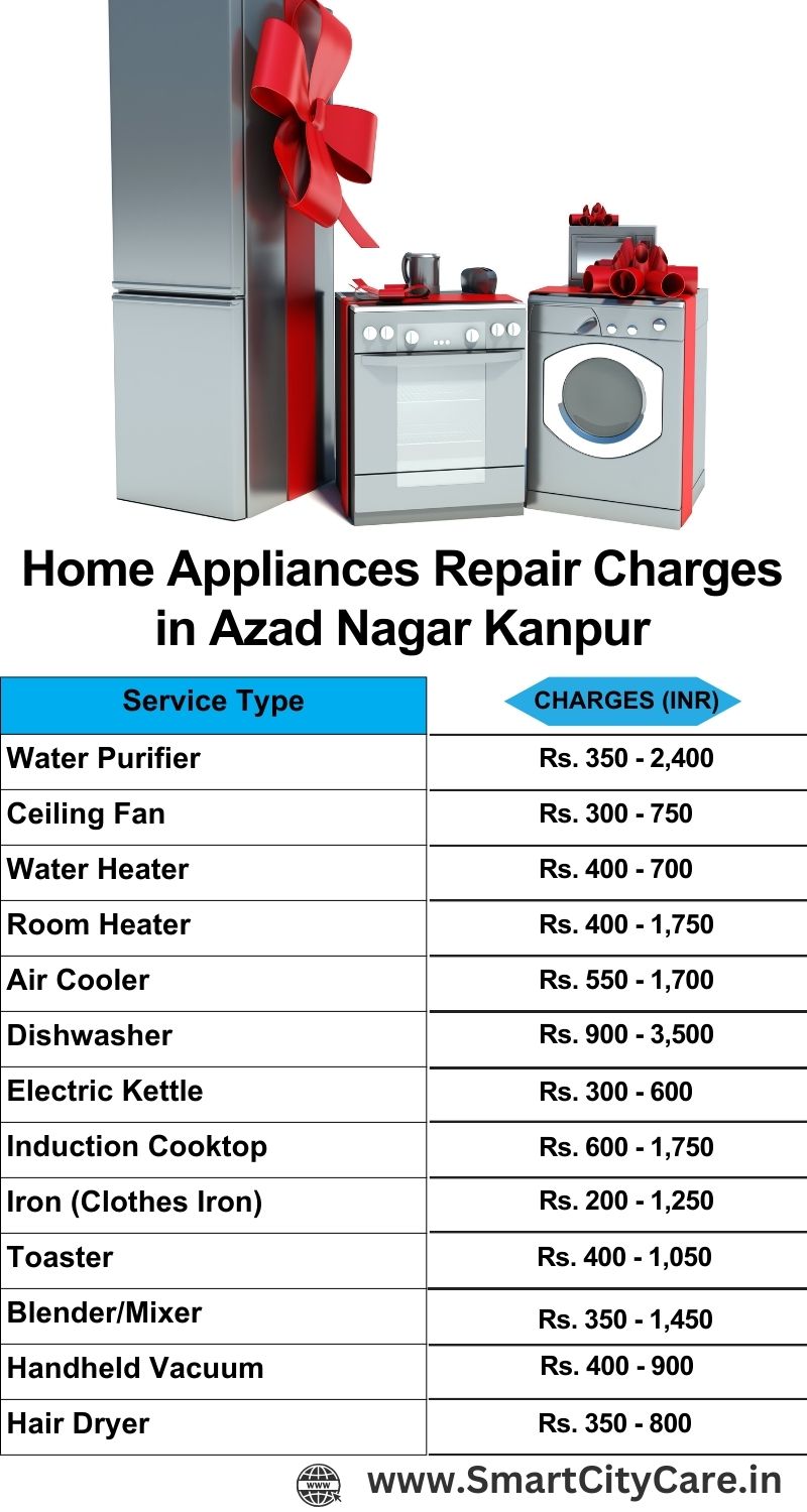 Home Appliances Repair Charges in  Azad Nagar ,Kanpur 