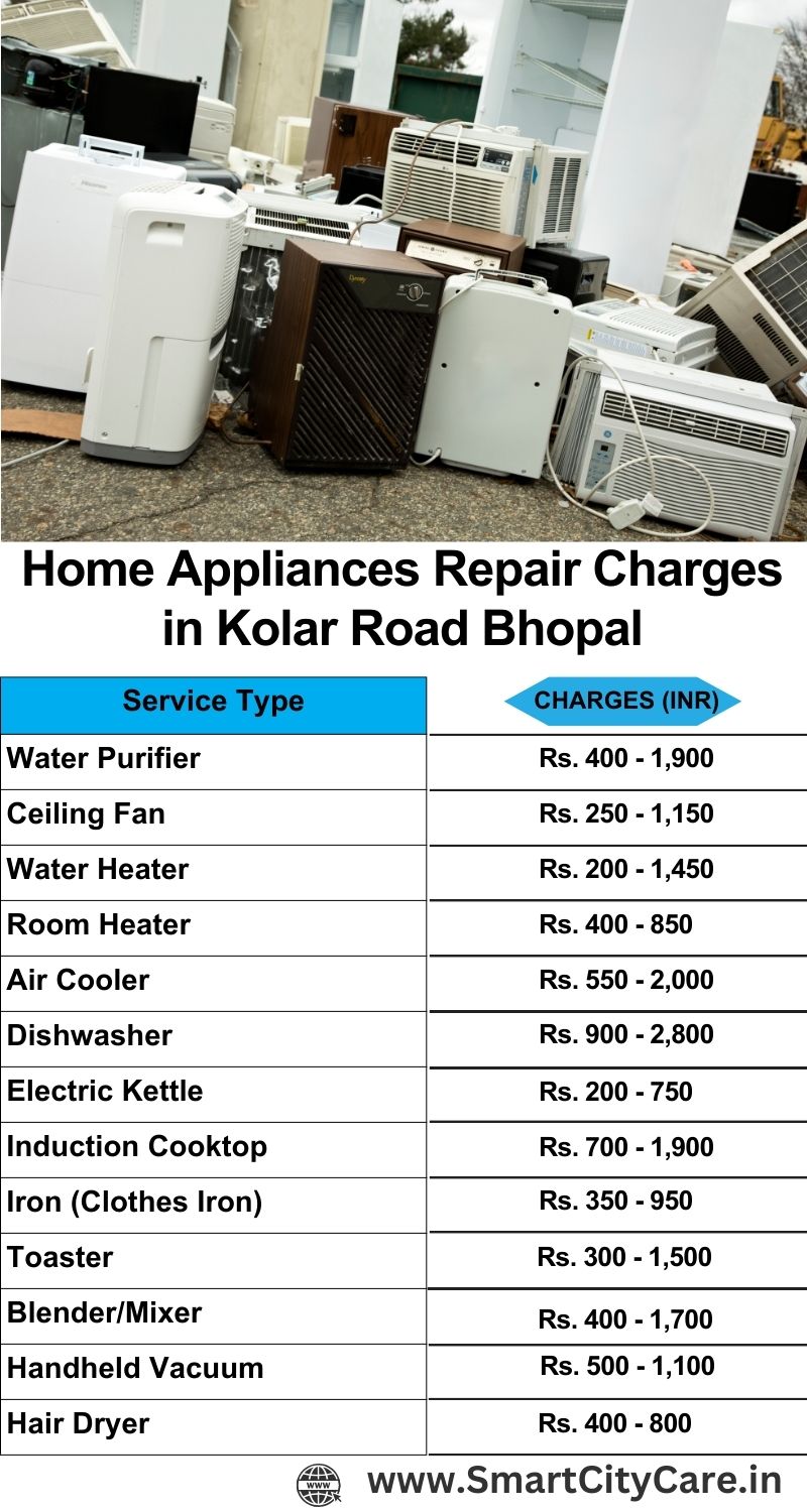 Home Appliances Repair Charges in  Kolar Road ,Bhopal 