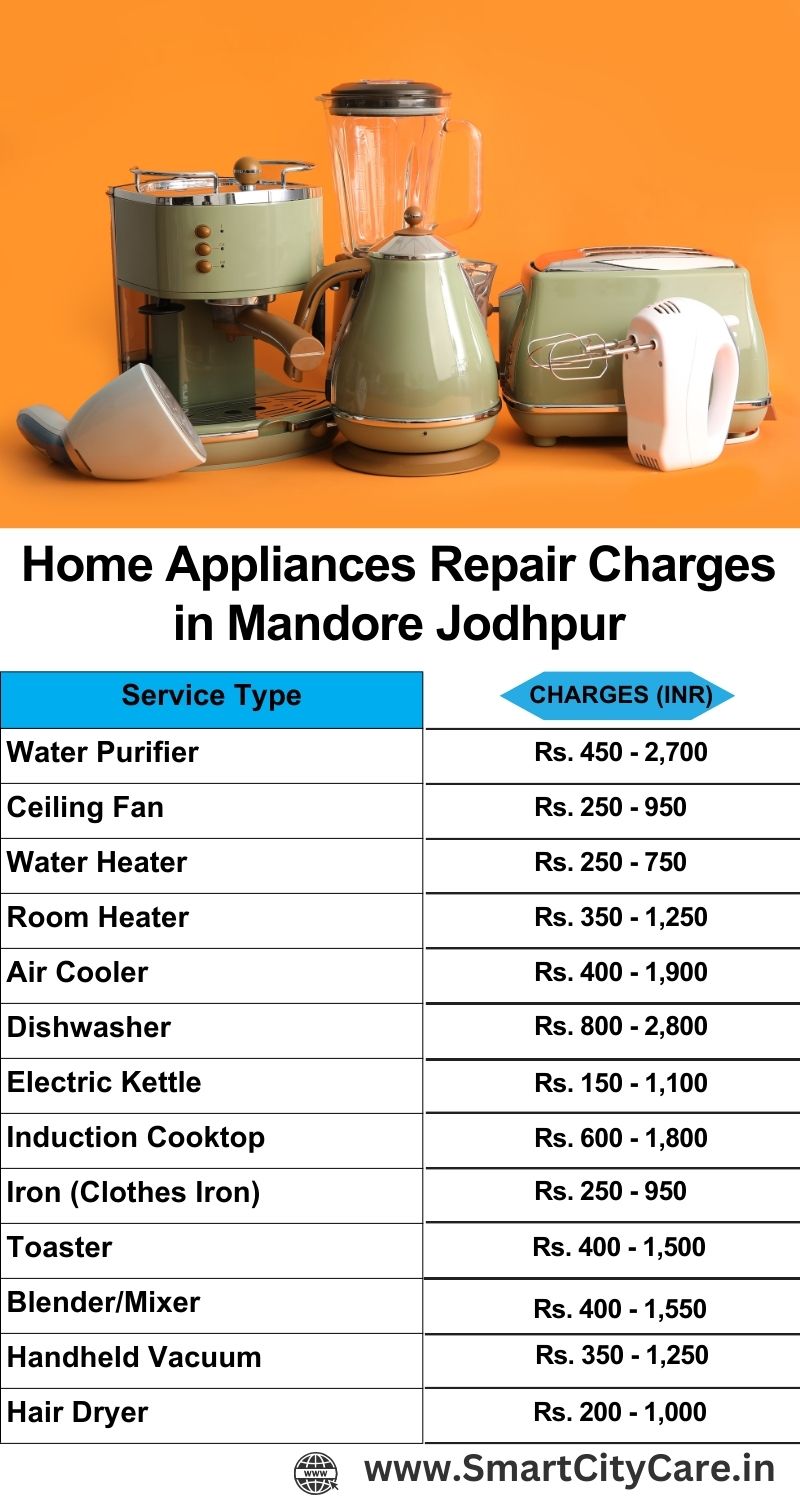 Home Appliances Repair Charges in  Mandore ,Jodhpur 