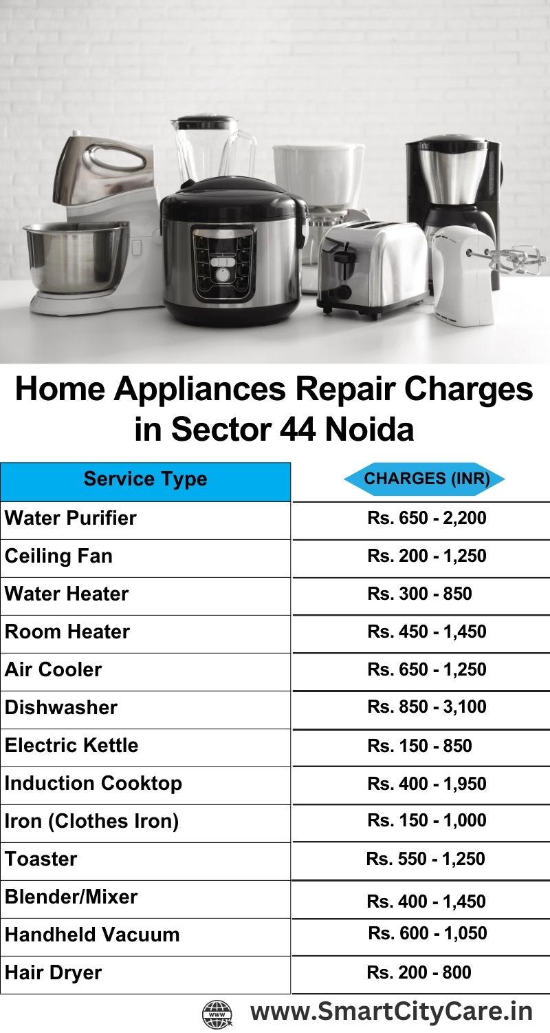 Home Appliances Repair Charges in  Sector 44 ,Noida 