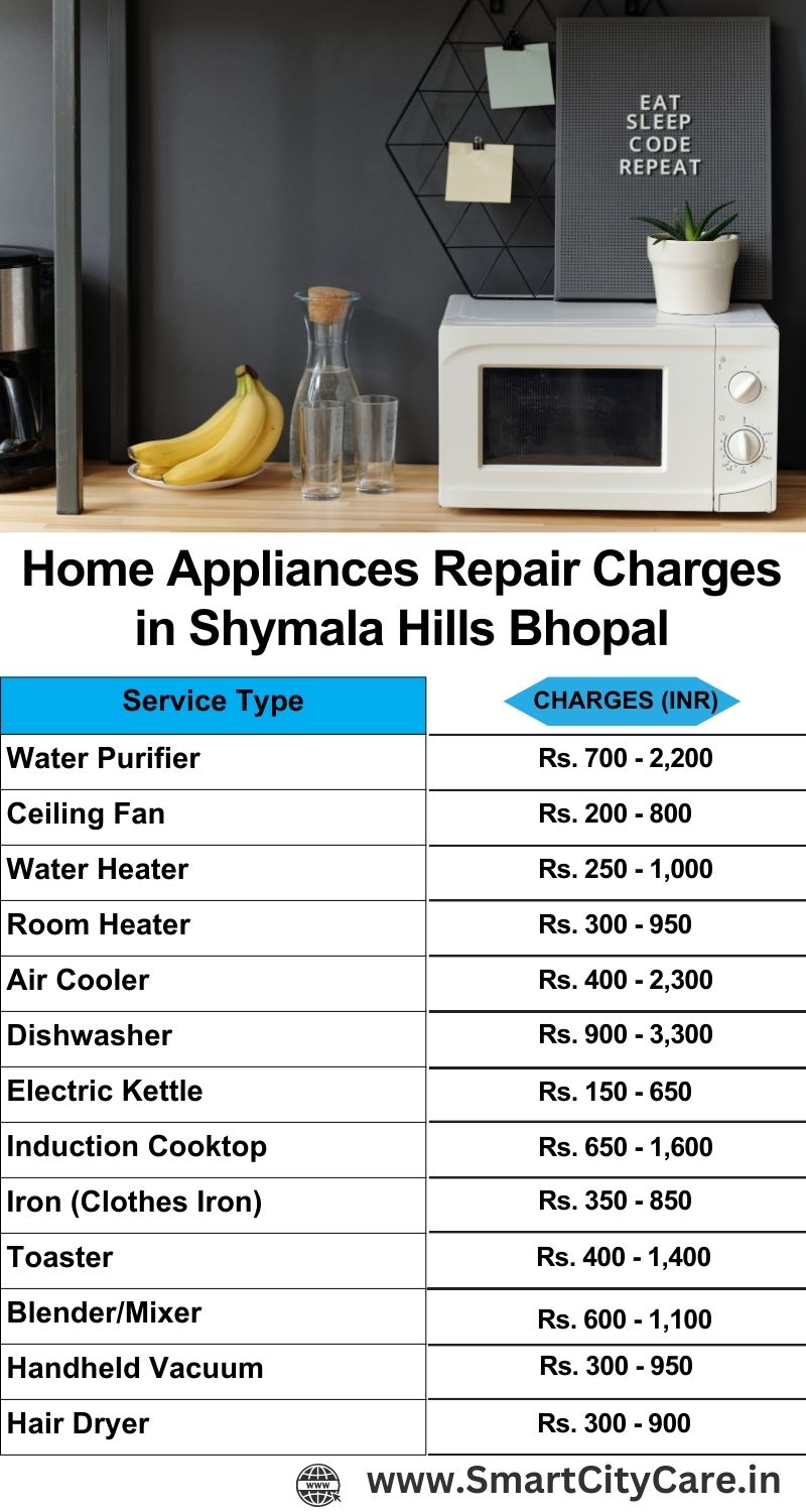 Home Appliances Repair Charges in  Shymala Hills ,Bhopal 