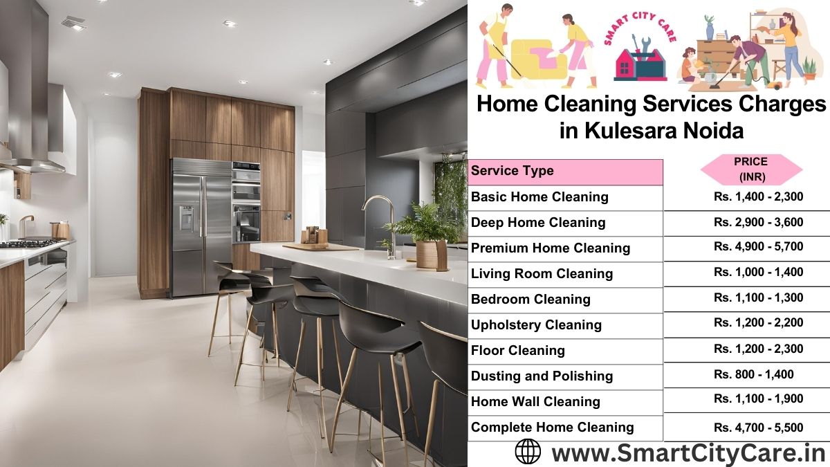 Home Cleaning Charges list in Noida Extensions, Noida