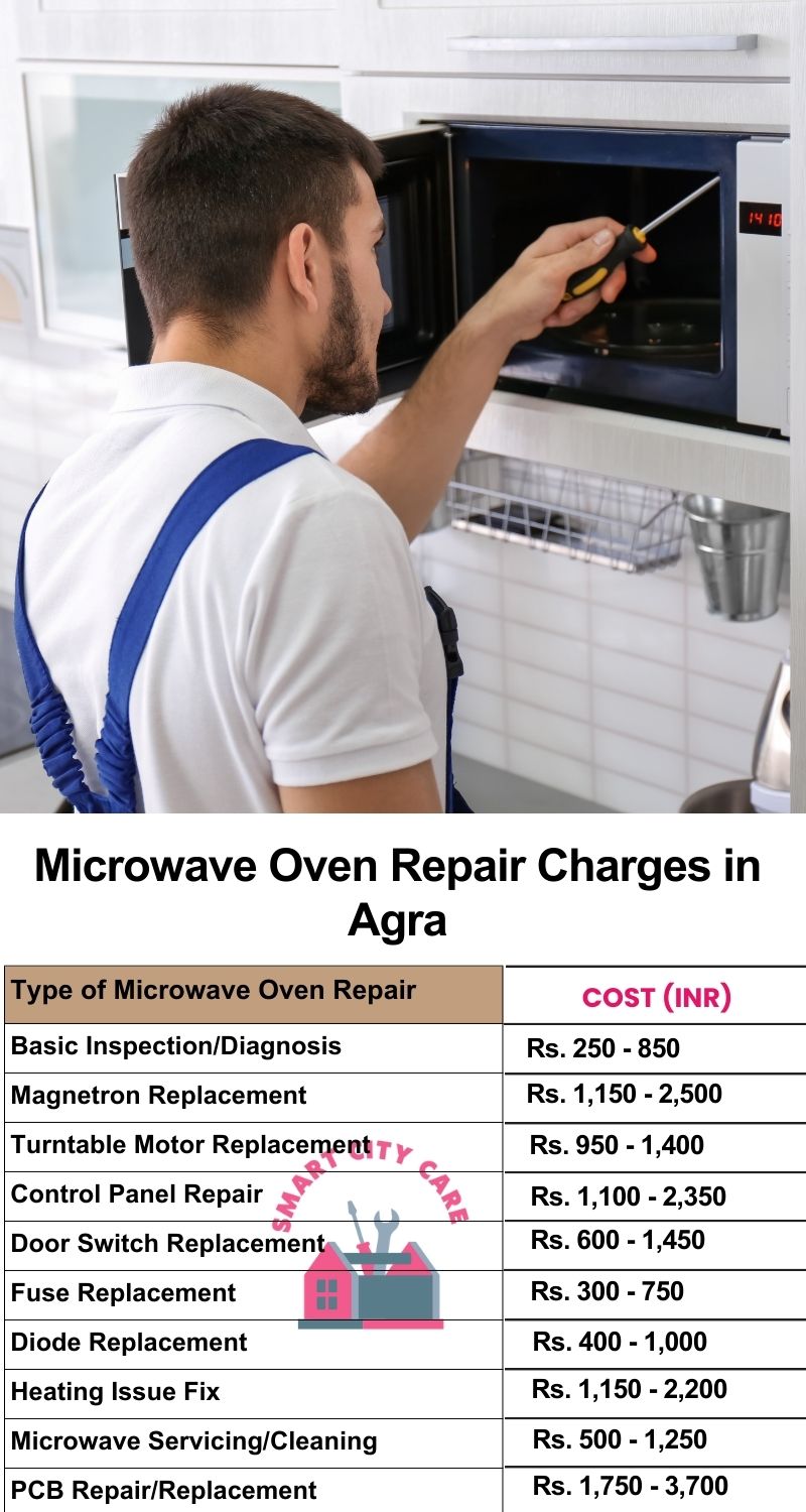 Microwave Repair Services Charges in Agra