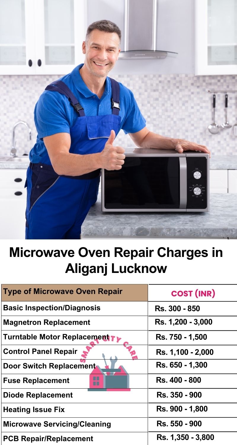 Microwave Repair Services Charges in Aliganj ,Lucknow