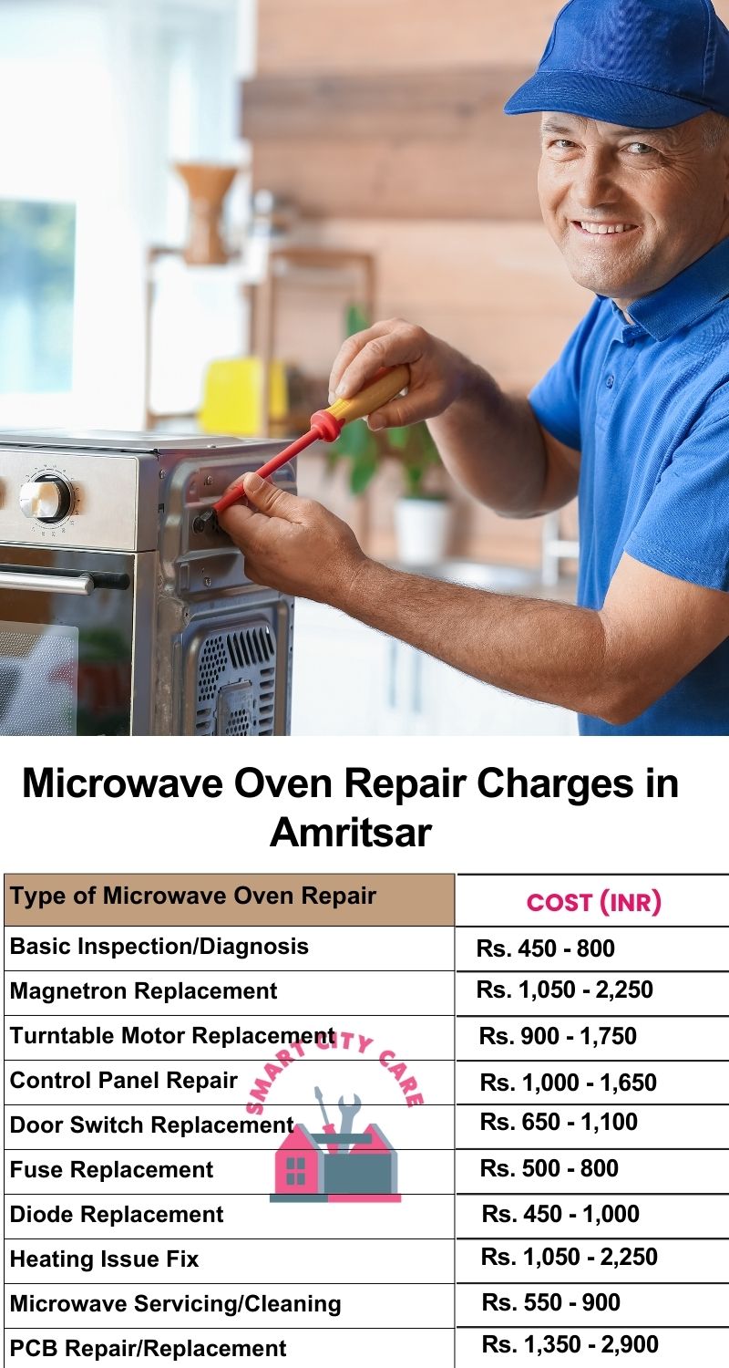 Microwave Repair Services Charges in Amritsar