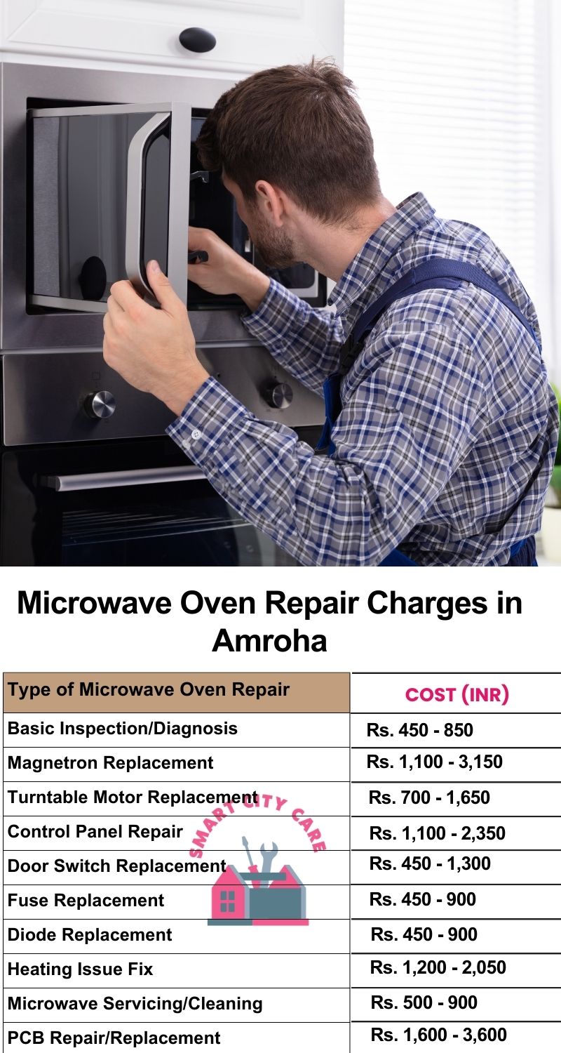 Microwave Repair Services Charges in Amroha