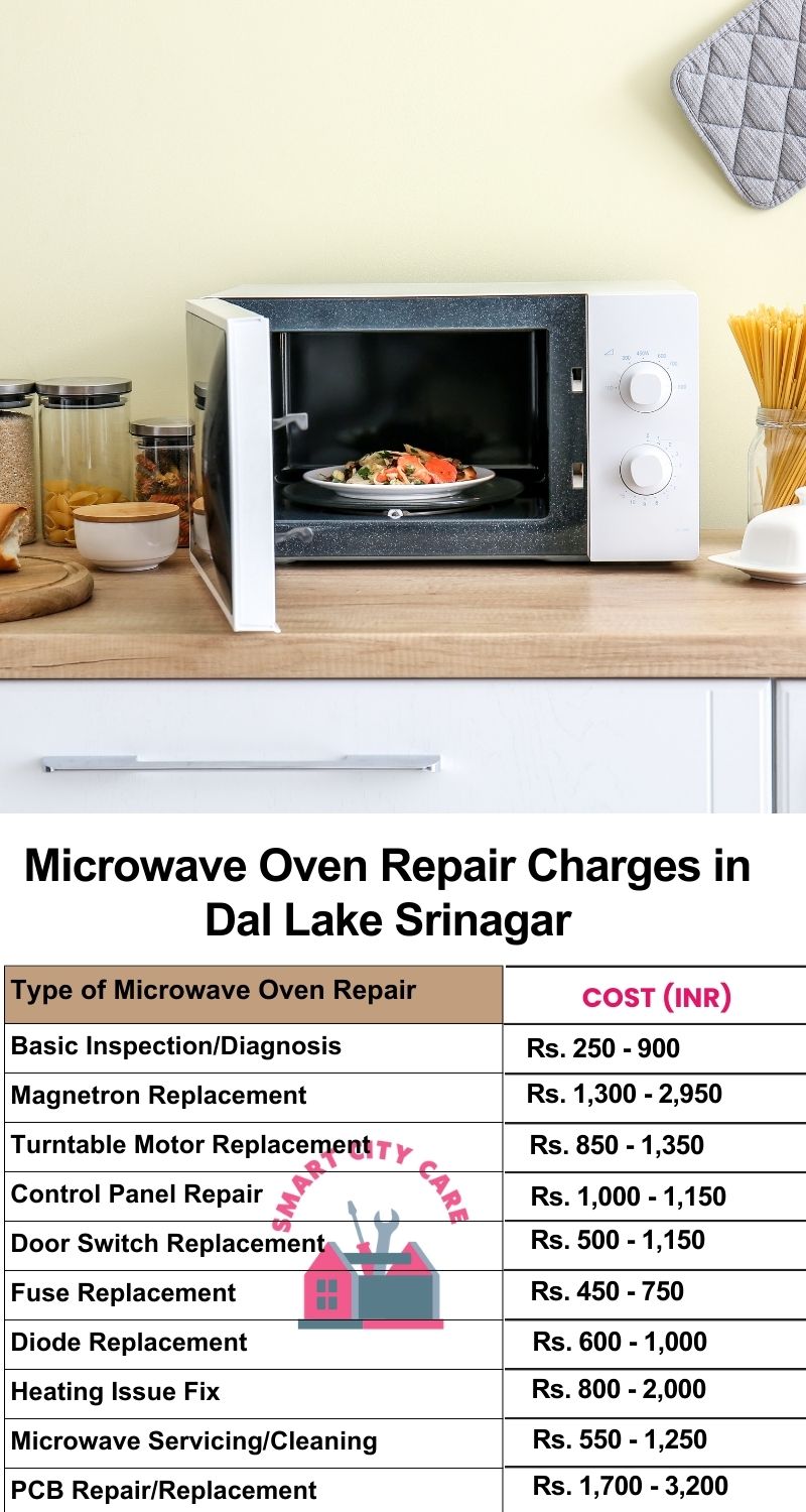 Microwave Repair Services Charges in  Dal Lake ,Srinagar 