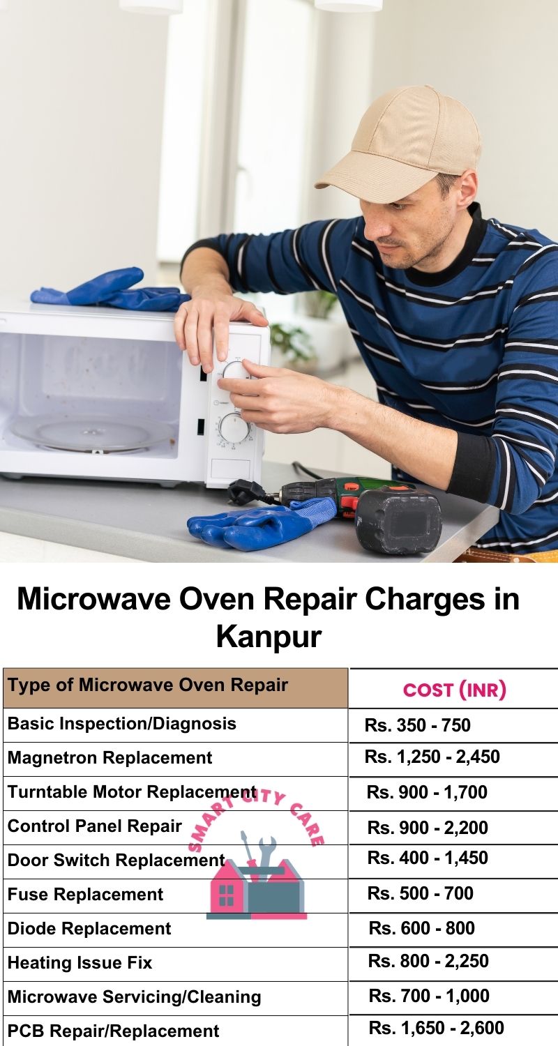 Microwave Repair Services Charges in Kanpur